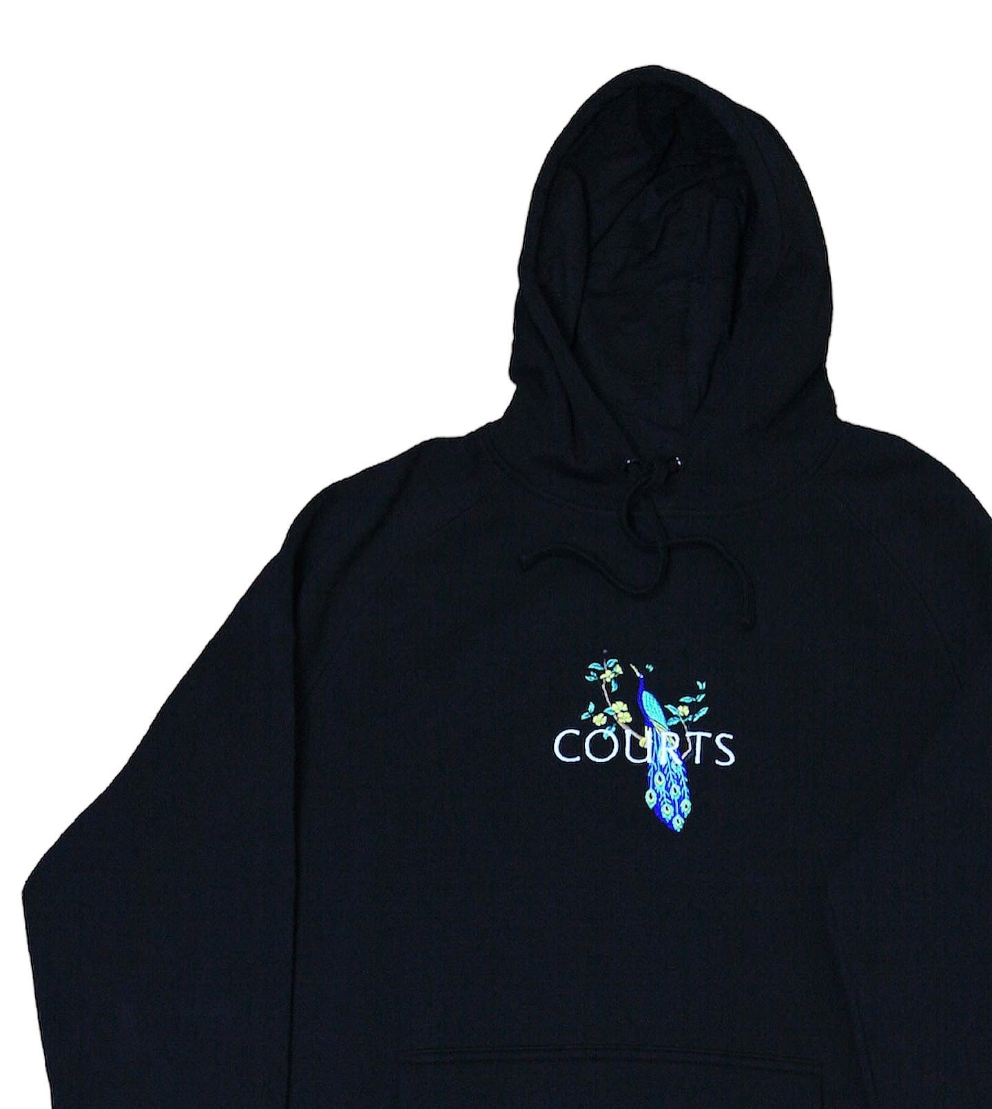 El Pavo Real Black Hoodie