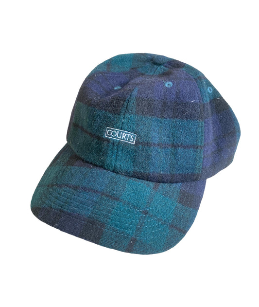 COURTS 6 Panel Cap Navy/Forrest Green