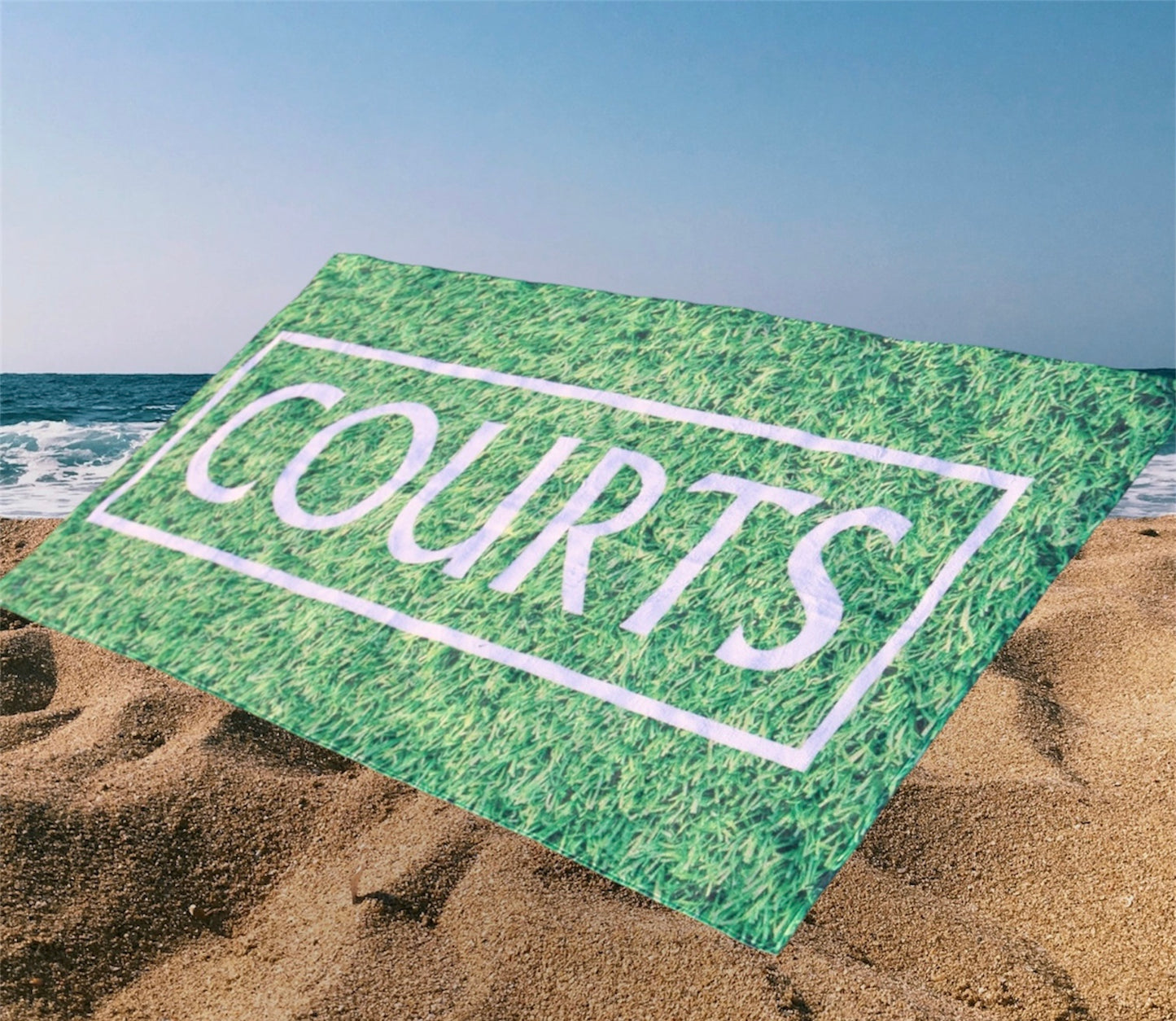 COURTS EL JESÚS GREEN BEACH TOWEL